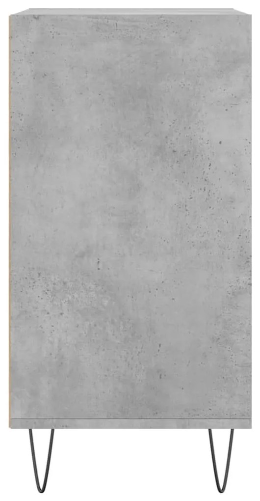 Aparador 57x35x70 cm derivados de madeira cinza cimento