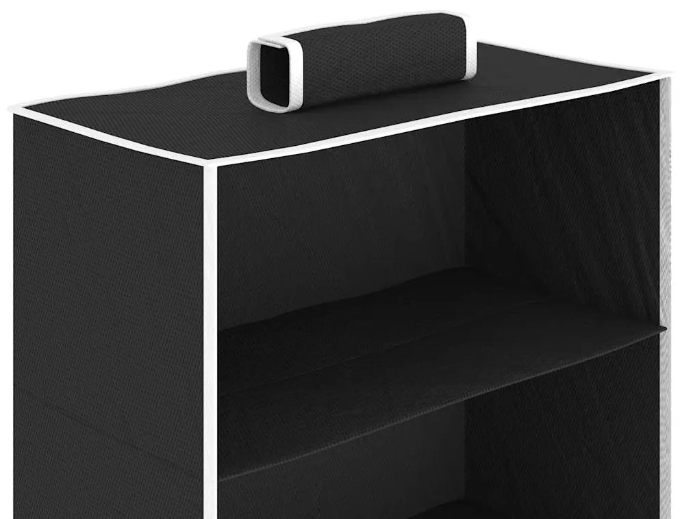 Arrumação suspensa para armário 6 compartimentos 2 pcs tecido