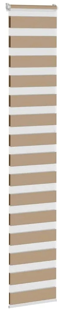 Cortina de zebra 40x230 cm largura do tecido 35,9 cm poliéster