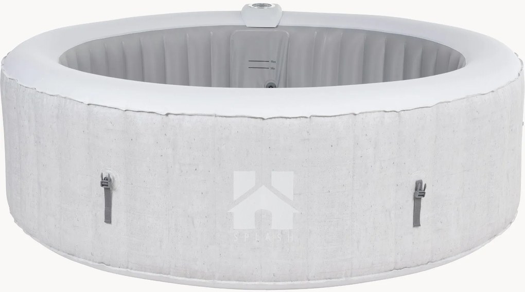 Jacuzzi com almofadas, porta-copos e toldo solar Splash, 6 pessoas