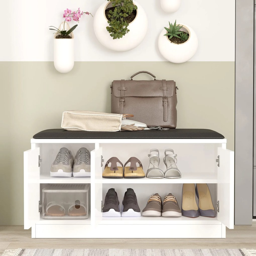 Sapateira MR2 – Branco – 89,6 cm x 45,8 cm x 35,5 cm