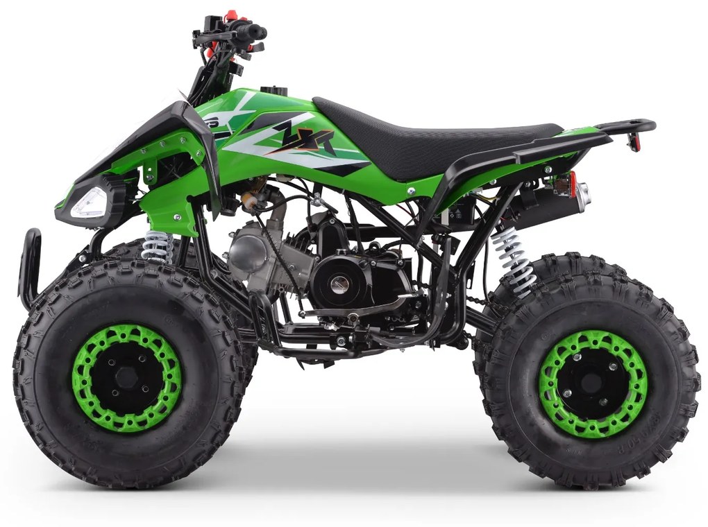 Moto 4 para crianças gasolina 125cc ATV Motors ZXT Verde