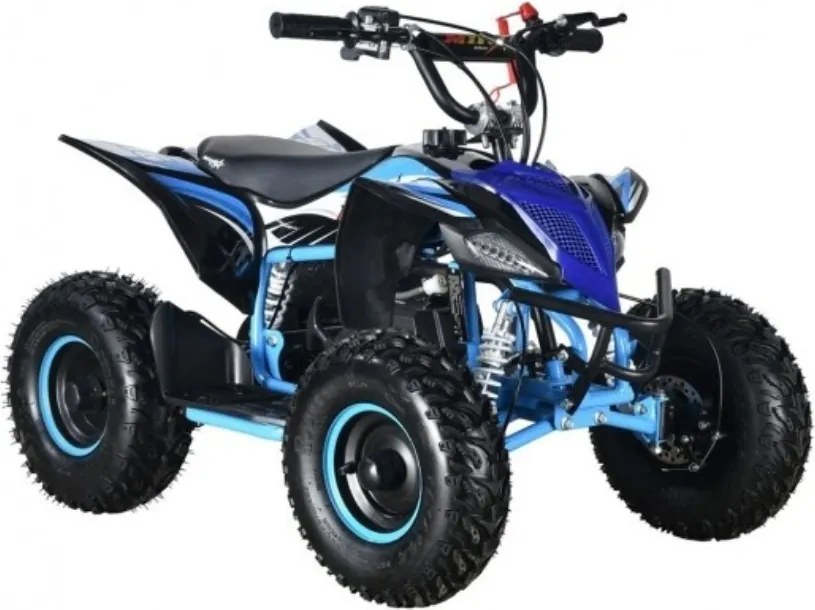 MINI MOTO 4 INFANTIL GASOLINA 50CC MTR MINI KF AZUL