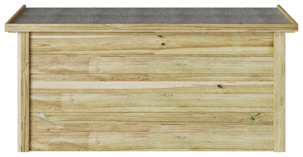 Caixa de Armazenamento 44x119x57 cm Madeira Tratada