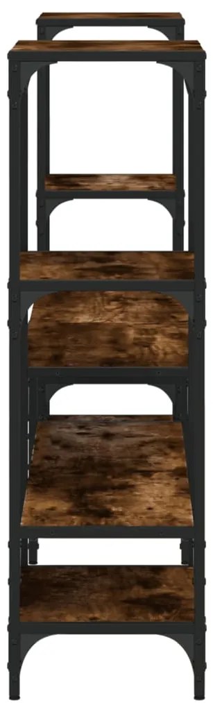 Armário TV 206,5x28,5x95cm derivados de madeira carvalho fumado