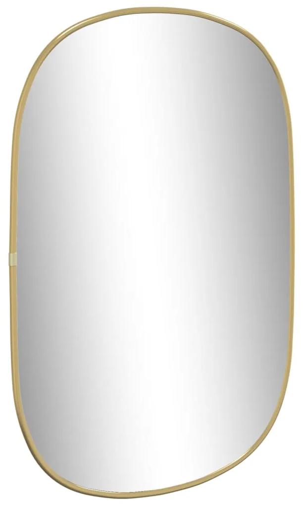 Espelho de parede 60x40 cm dourado