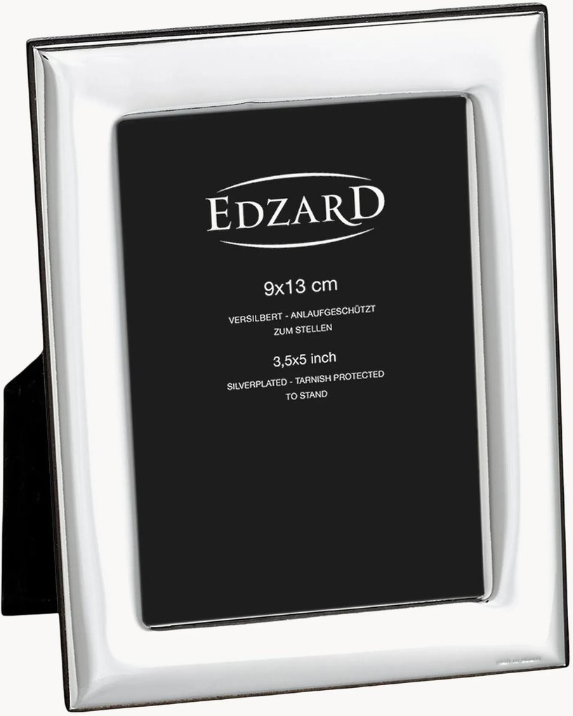 Moldura para fotos banhada a prata Lucera