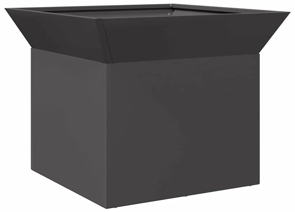 Fire Pit Preto 50 x 50 x 40 cm Aço