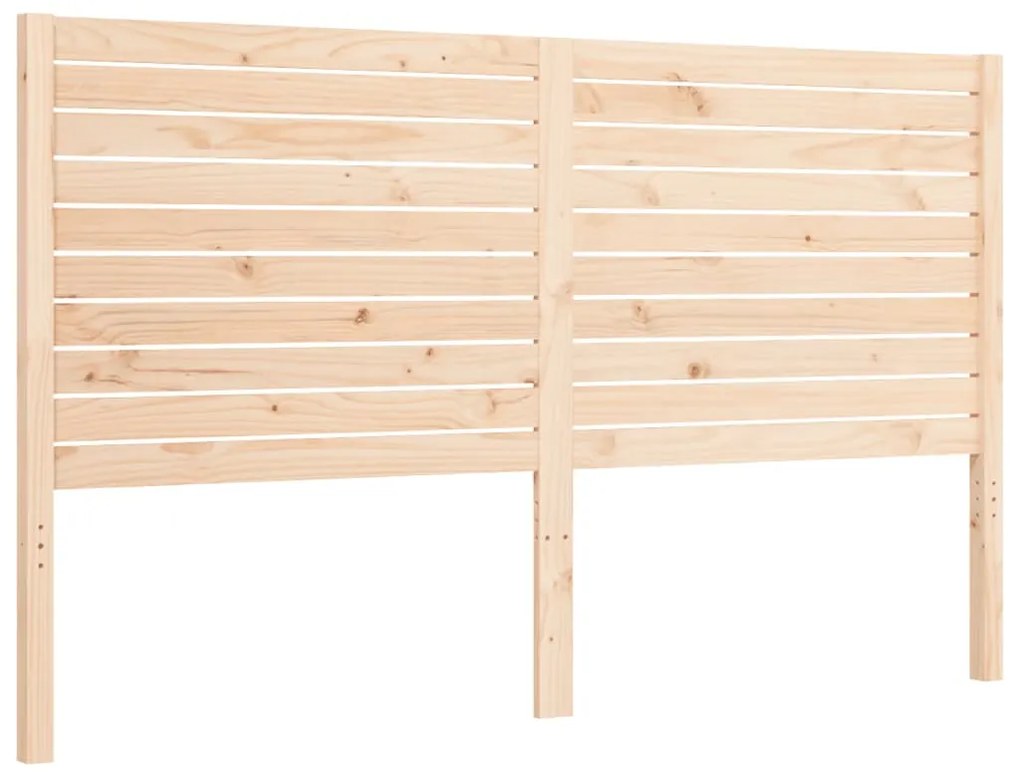 Cama sem colchão 160x200 cm madeira de pinho maciça