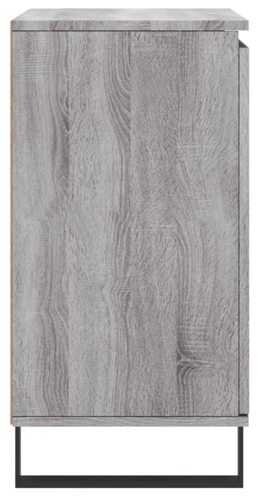 Aparador 60x35x70 cm derivados de madeira cinzento sonoma