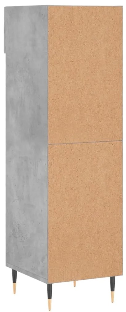 Sapateira 30x35x105 cm derivados de madeira cinzento cimento