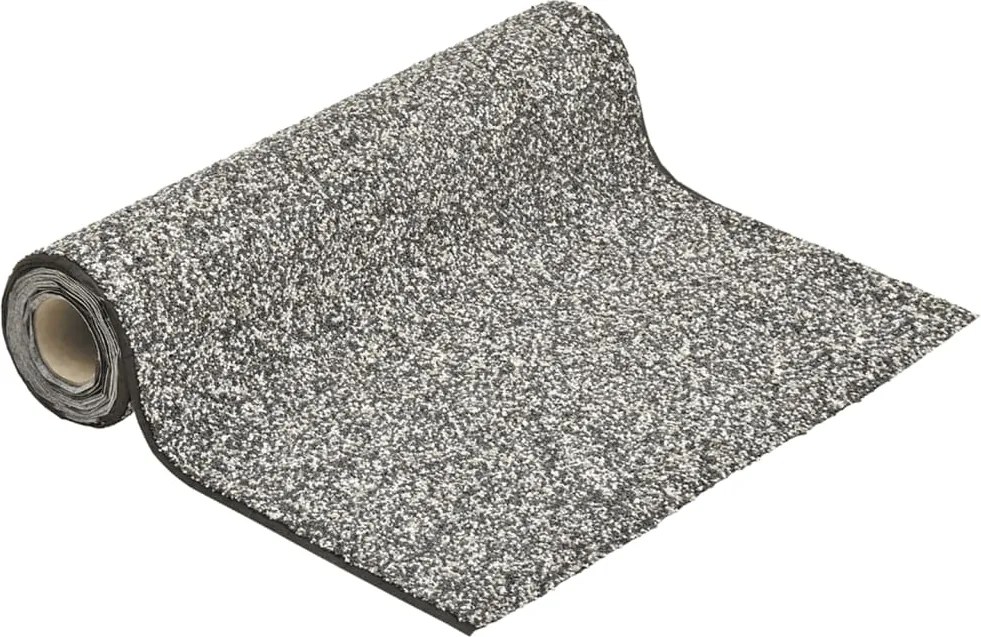 vidaXL Revestimento de pedra 500x100 cm cinzento