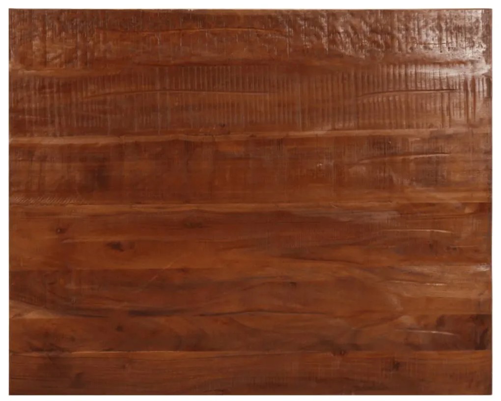 vidaXL Tampo de mesa retangular 90x80x2,5 cm madeira recuperada maciça