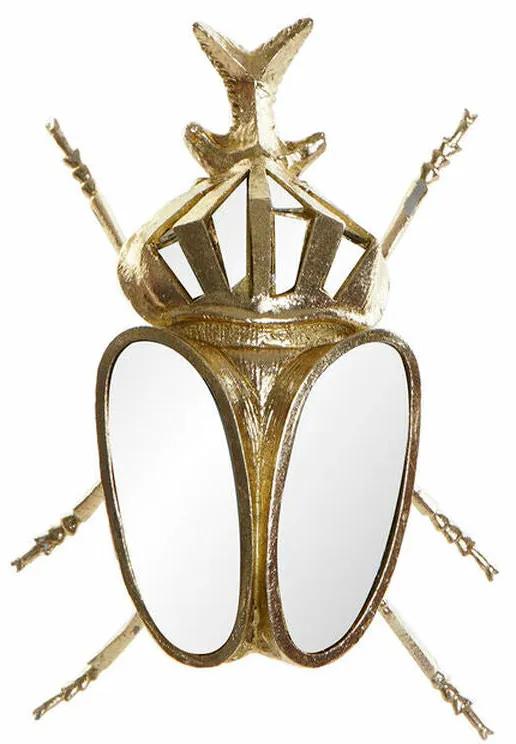 Decoração de Parede DKD Home Decor Espelho Resina Escaravelhos (19 x 6.5 x 12 cm)
