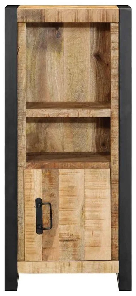 Armário de casa de banho 40x30x90 cm mangueira maciça áspera