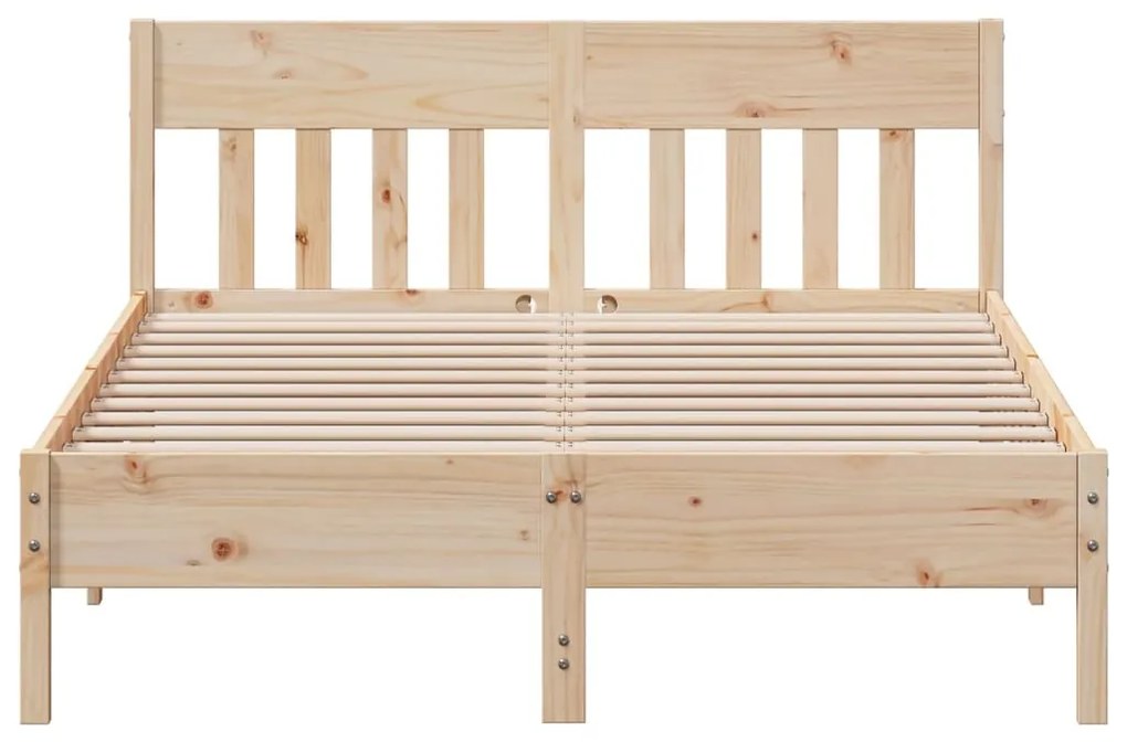 Cama sem colchão 120x190 cm madeira de pinho maciça