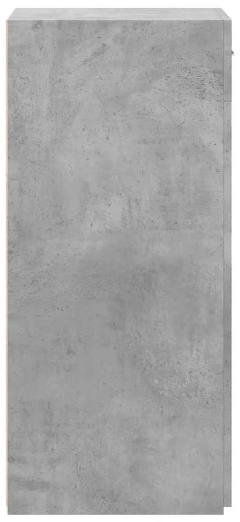 Aparador 45x42,5x93 cm derivados de madeira cinzento cimento
