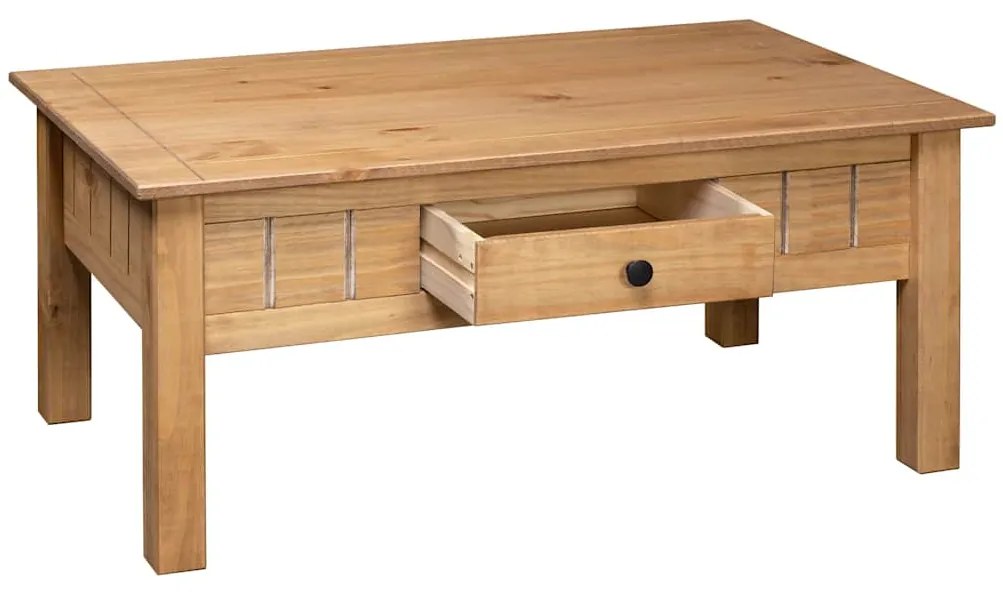 Mesa de centro 100x60x45 cm pinho maciço Panama