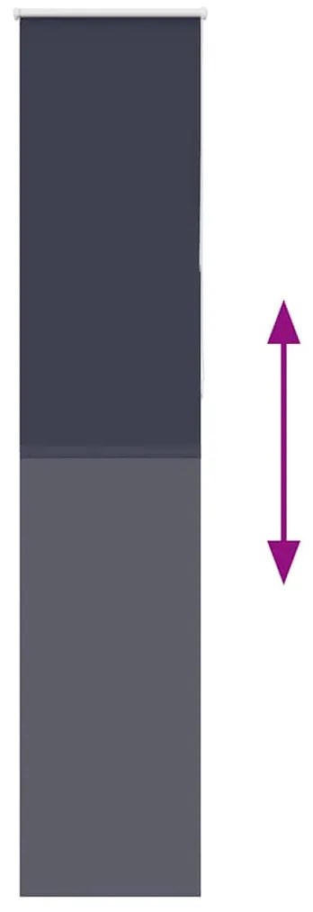 Persiana de enrolar 45x210 cm largura tecido 40,7 cm poliéster