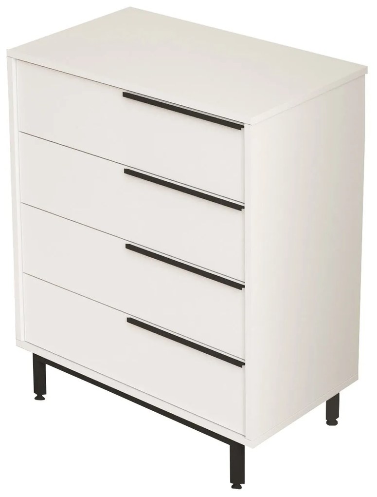 Cômoda ON17 – Branco – 74,8 cm x 95,1 cm x 44,5 cm