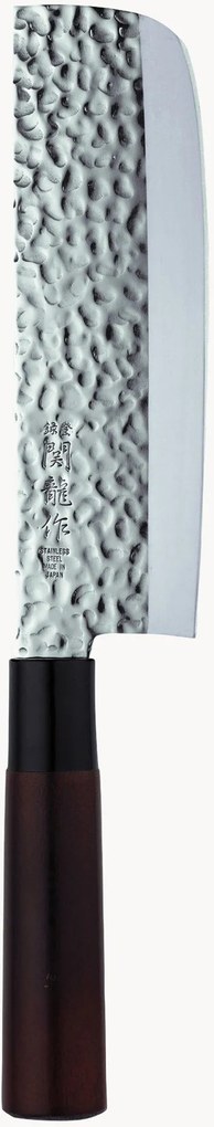 Faca Nakiri em aço inoxidável Hammered