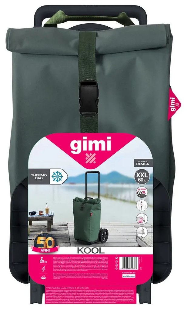 Carro de Compras Gimi Kool Verde 60 L