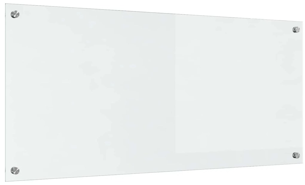 vidaXL Proteção de Cozinha Transparente 110 x 50 cm vidro temperado