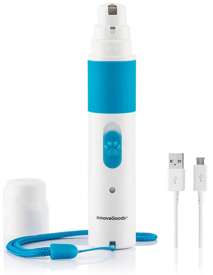 Lima de unhas recarregável para animais de estimação Pawy InnovaGoods