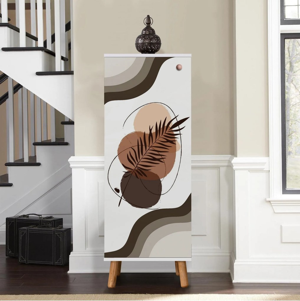 Sapateira Vegas – Branco – 50 cm x 135 cm x 38 cm