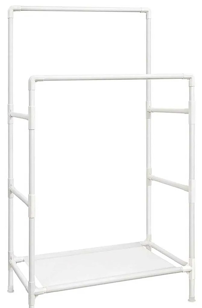 Guarda roupa metal 84 x 44 x 154 cm Branco
