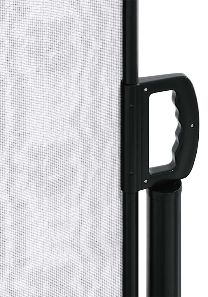 Toldo lateral retrátil 180x500 cm branco