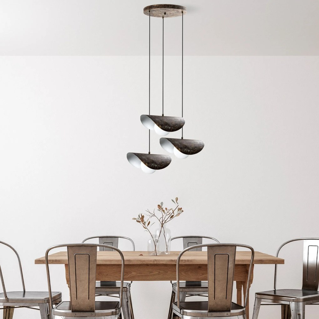 Candeeiro de Teto Vatoz – Cor Antiquation – Diâmetro 50 cm