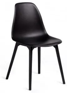 Pack De 4 Cadeiras De Jantar Em Polipropileno Scand Preto - Sklum