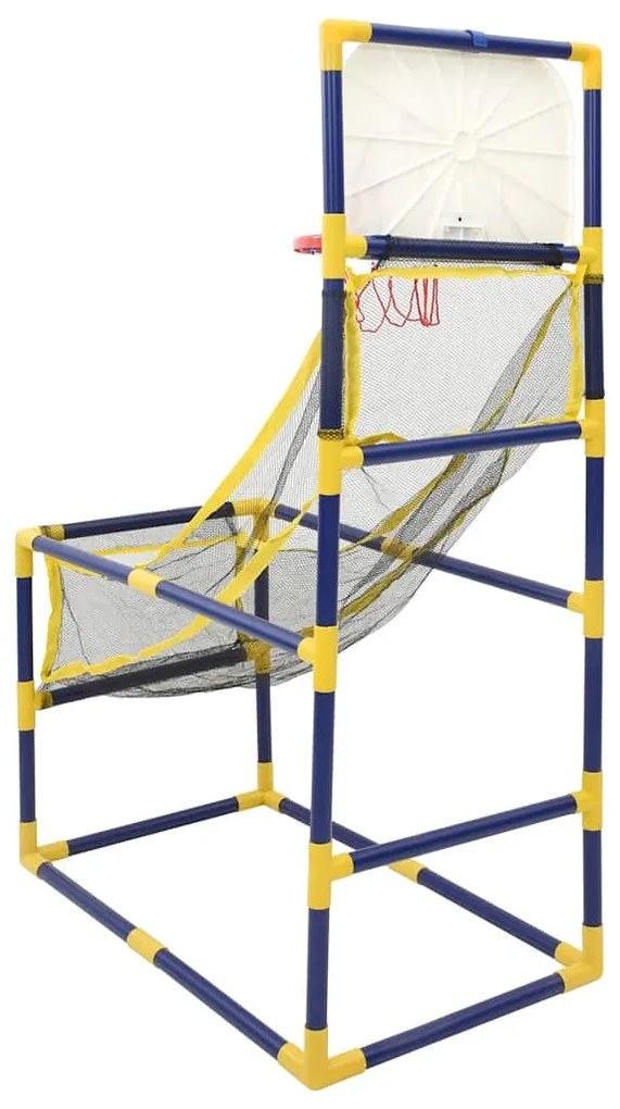 Conj. jogo de basquetebol arcade com bola e bomba 45x86x127 cm