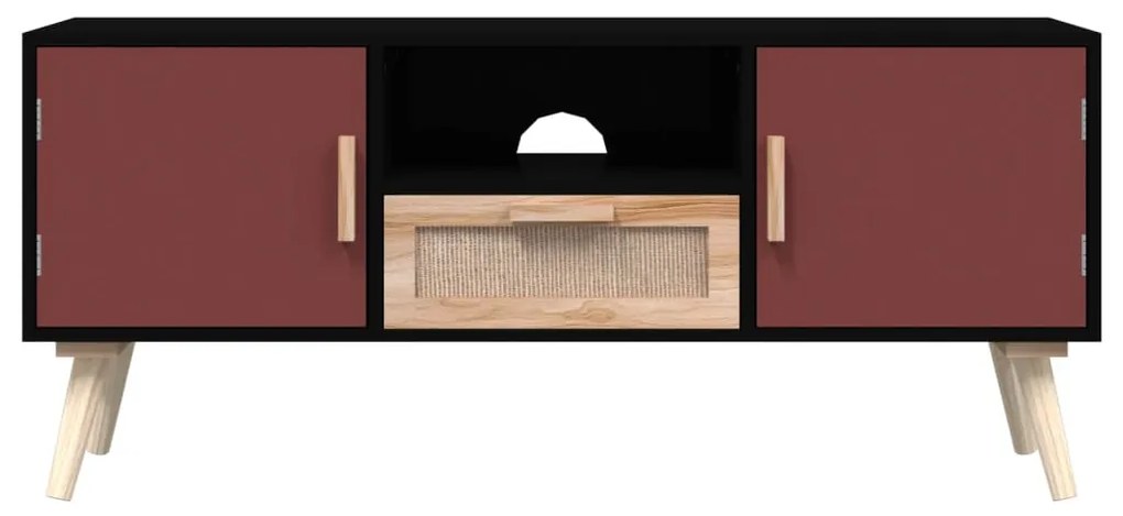 Móvel de TV com portas 105x30x45 cm derivados de madeira