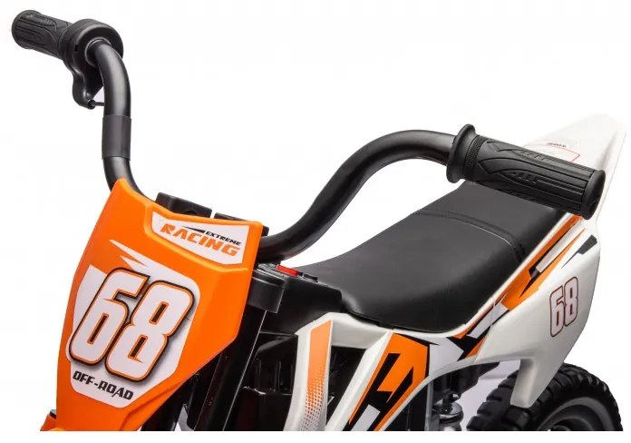 Moto bateria infantil ORC 12V Laranja