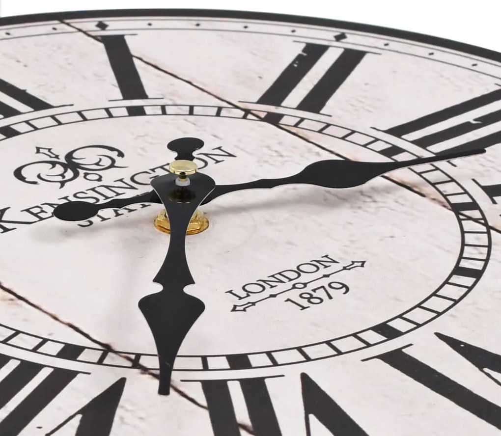Relógio de parede vintage London 30 cm