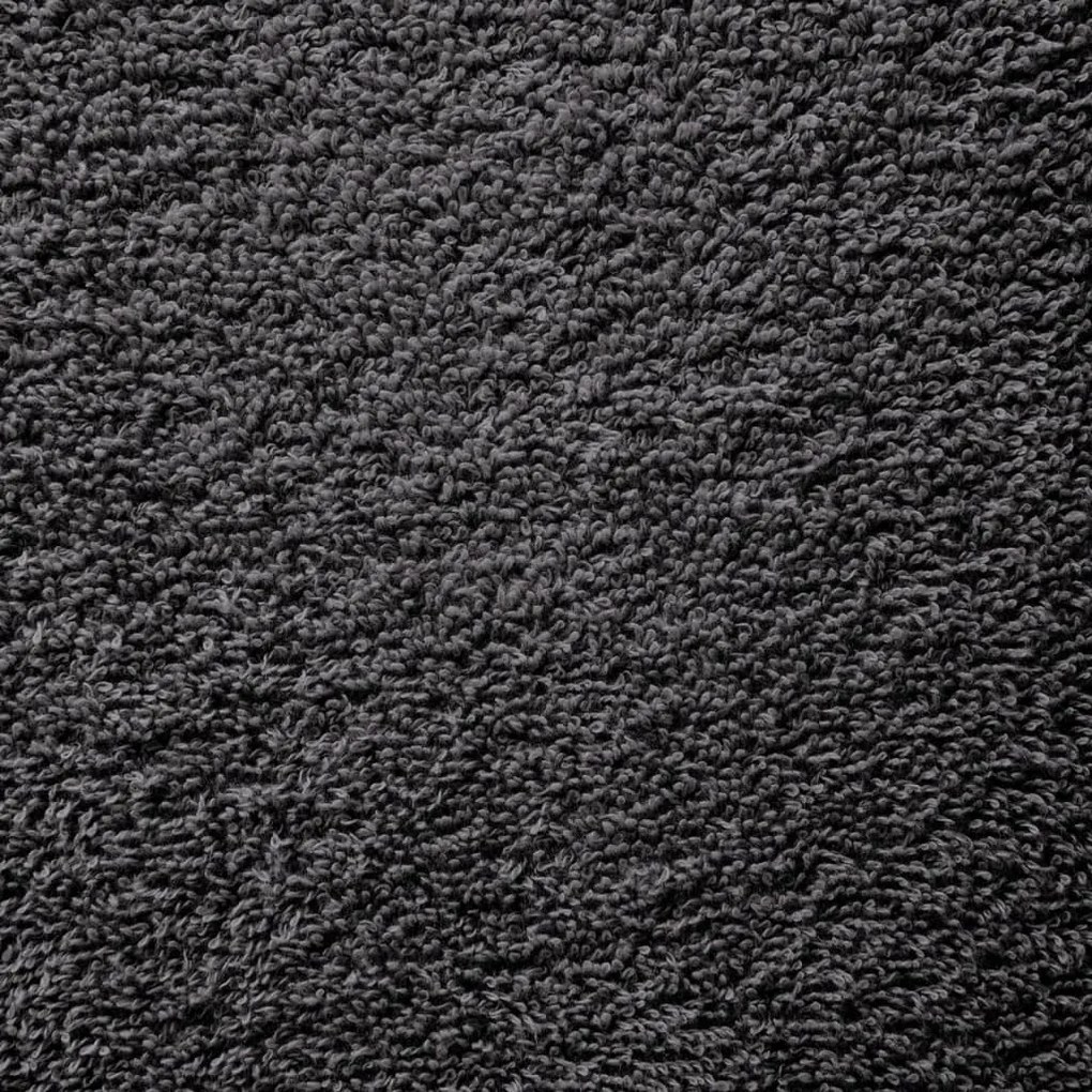 Toalhas de mãos premium SOLUND 4pcs 50x100cm 600 gsm antracite