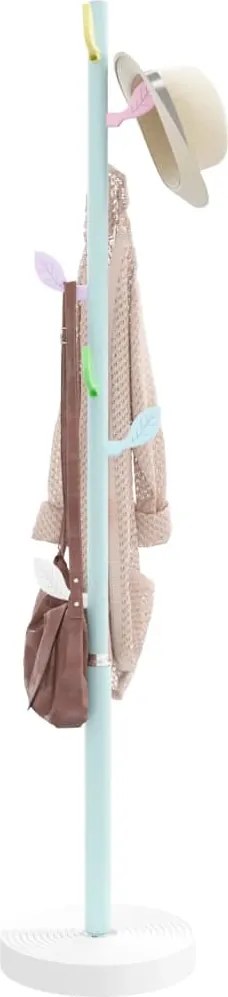 vidaXL Bengaleiro 172 cm ferro revestido a pó azul