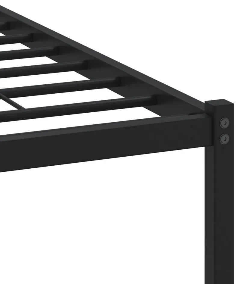 Cama sem colchão com cabeceira 120x190 cm carvalho castanho