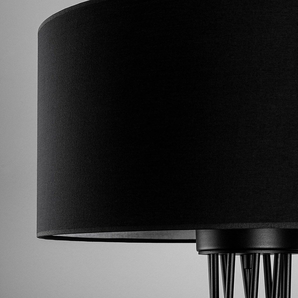 Candeeiro de Pé Tall – Preto – 50x175x50 cm