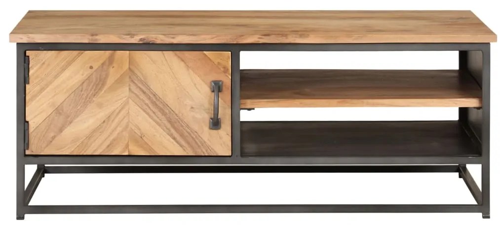 Mesa de centro 90x50x35 cm madeira de acácia maciça