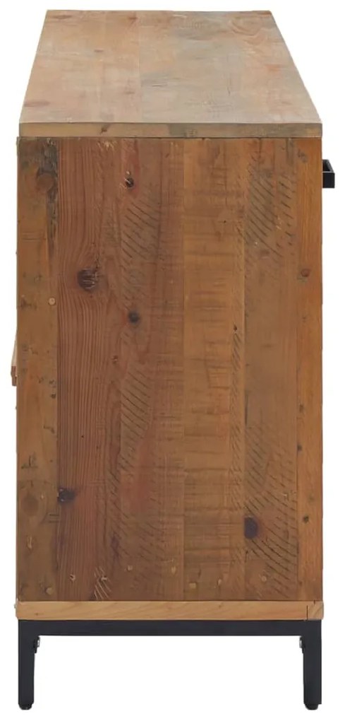 Aparador 110x35x70 cm pinho maciço castanho