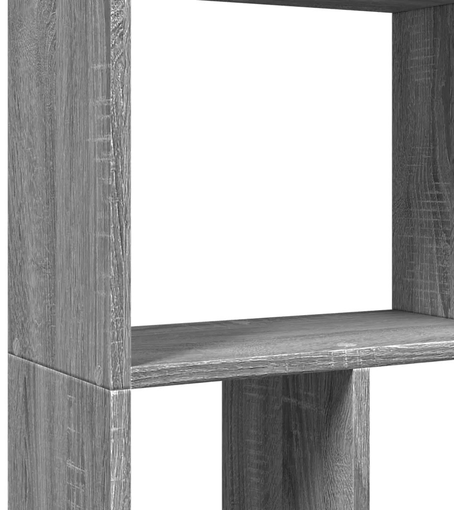 Estante 60x20x120 cm derivados de madeira cinzento sonoma