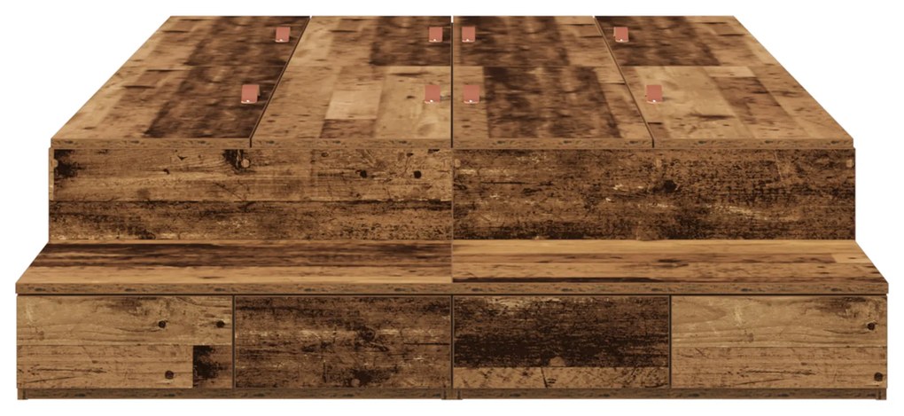 Estrado de Cama Madeira Velha 120x200 cm
