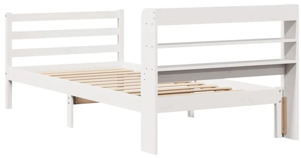 Estrutura cama c/ cabeceira sem colchão 90x190 cm branco