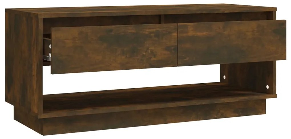 Móvel p/ TV 102x41x44 cm derivados de madeira carvalho fumado