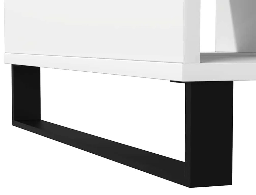 Mesa de centro 104x60x35 cm derivados de madeira branco