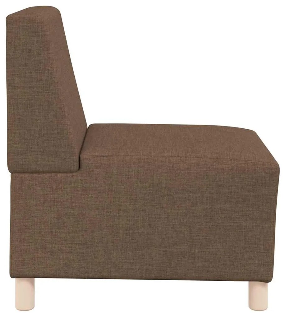 Poltrona 55 cm tecido castanho