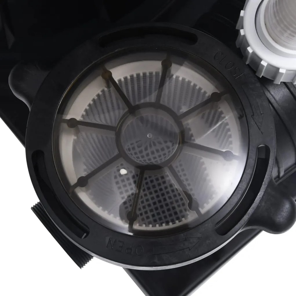 Filtro de areia válvula 7 posições e bomba 1000 W azul e preto